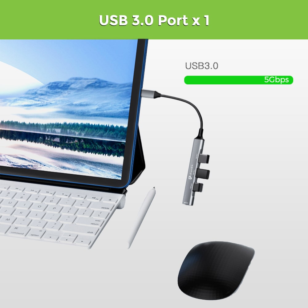 Slimport Type C - 4 USB Adapter Hub UL1087