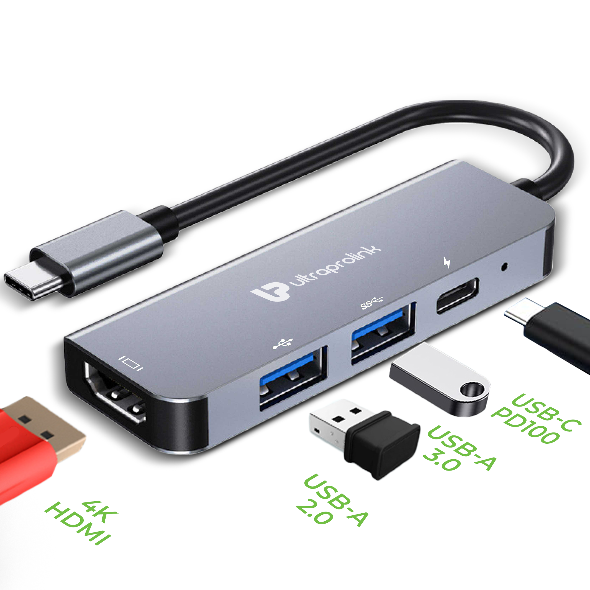 Smart Hub 4 USB Type 4 in 1 Docking Station UL1206