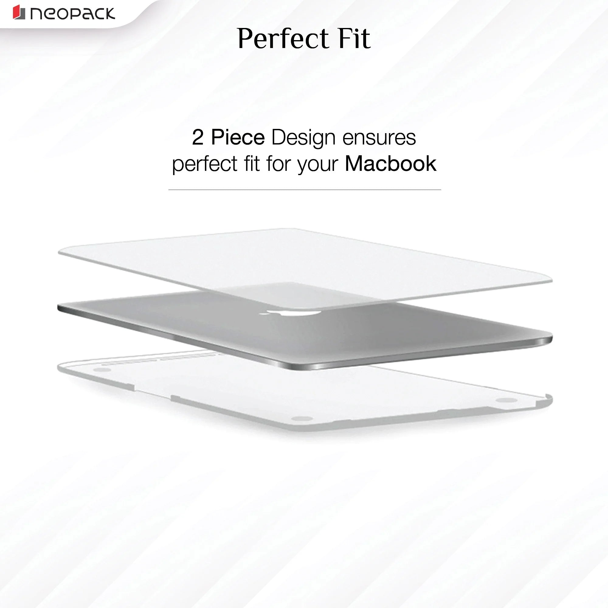Neopack IShield Hard Shell Case For Macbook Pro 16.2" (Clear)