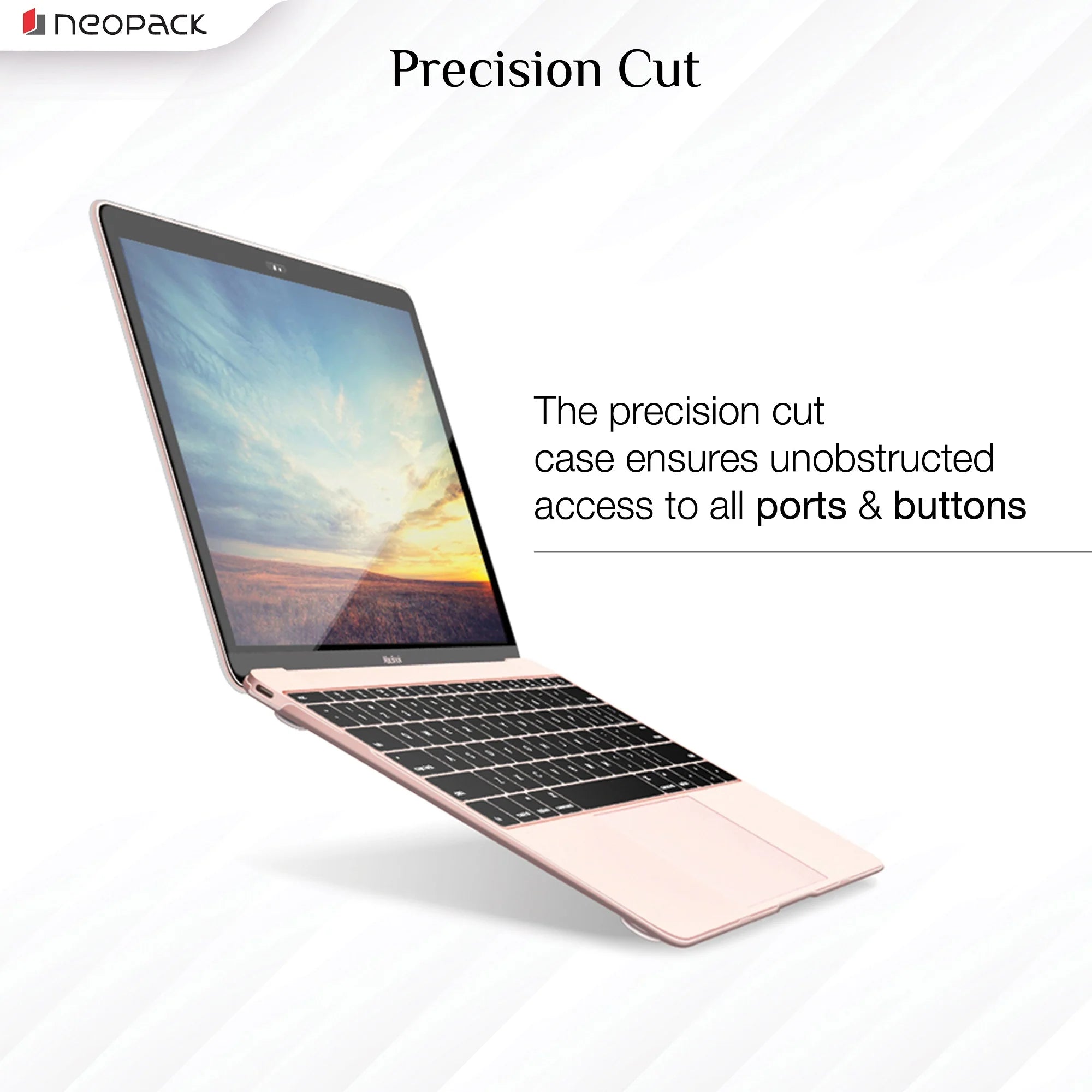 Neopack IShield Hard Shell Case For Macbook Pro 16.2" (Clear)