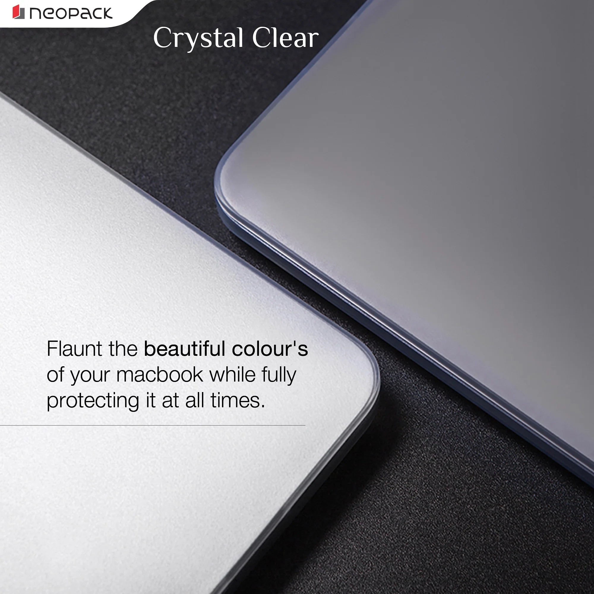 Neopack IShield Hard Shell Case For Macbook Pro 16.2" (Clear)