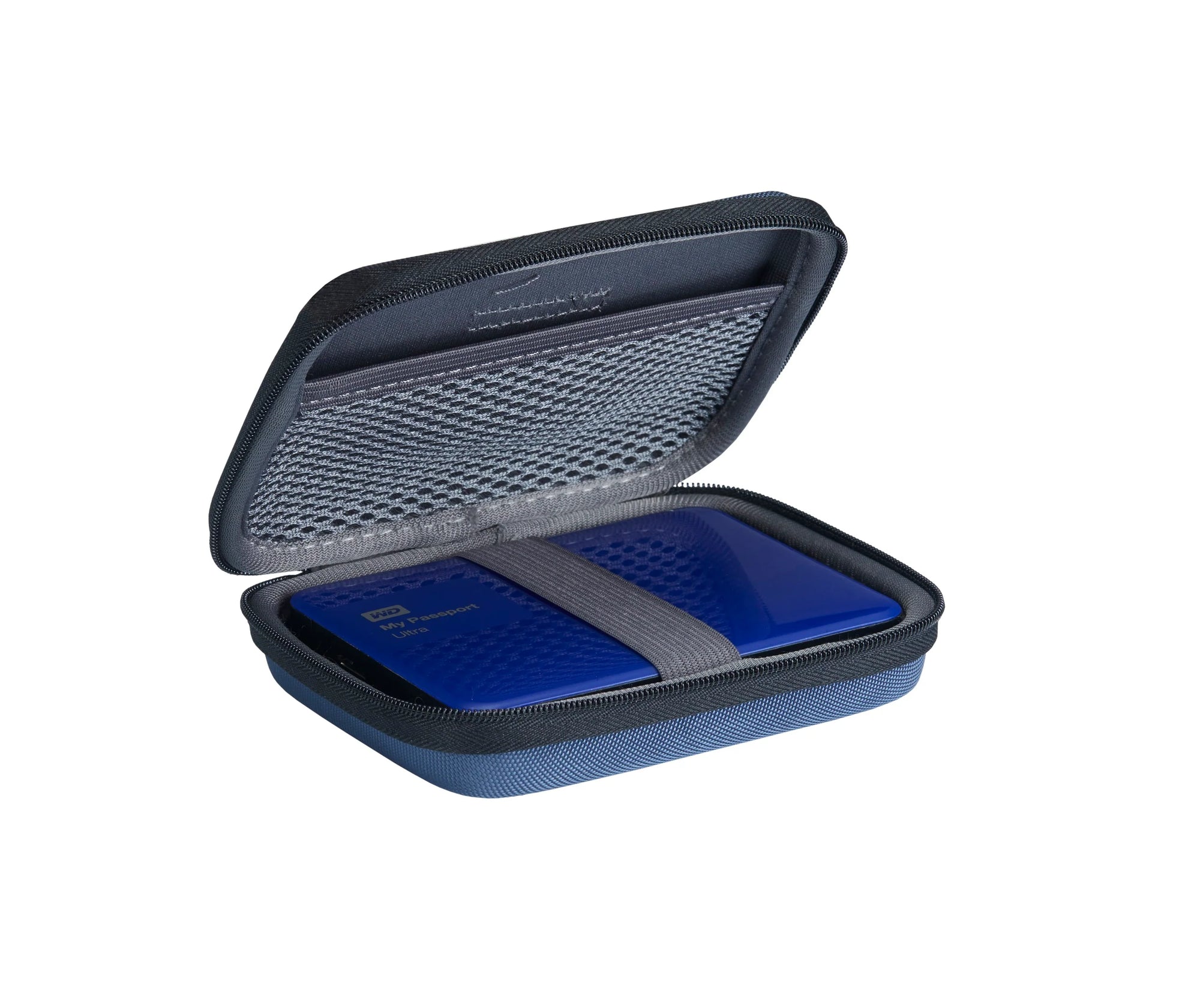 HDD Hard Case For Ultra Portable Harddisk (Blue)