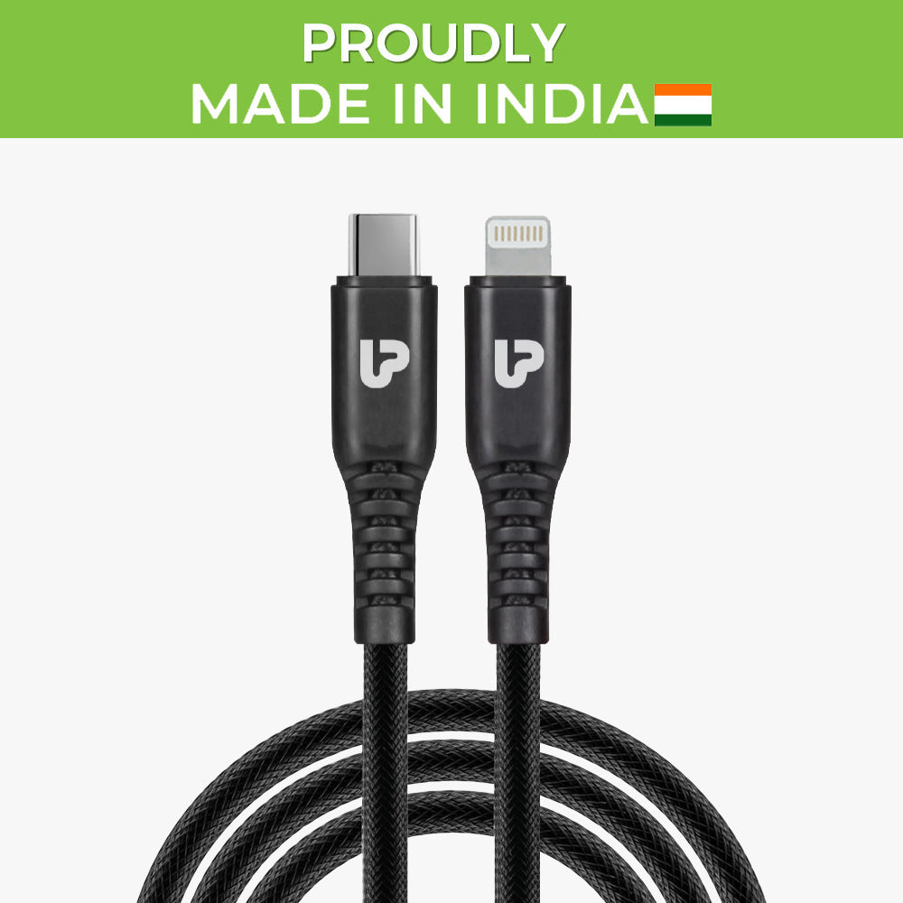 VoLo PD20 Type C to Lightning 20W Power 1m UL1052BLK