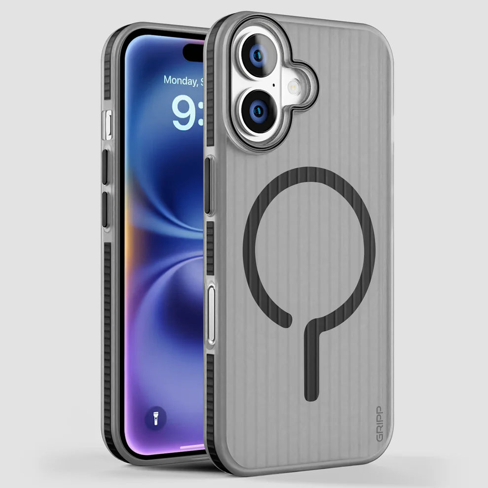 GRIPP Slimfit Apple iPhone 16 Plus with MagSafe Case - Black