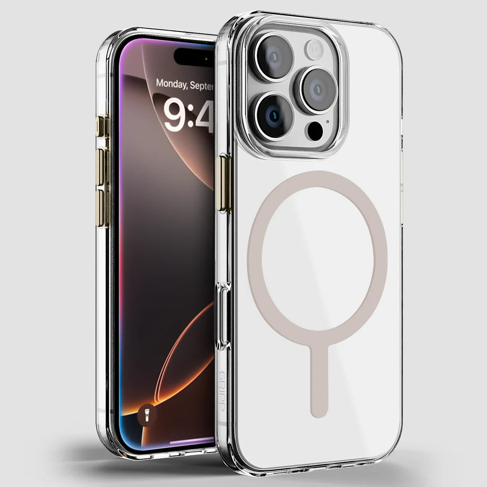 GRIPP Clear Xtreme Apple iPhone 16 Pro with MagSafe Case - Natural Titanium