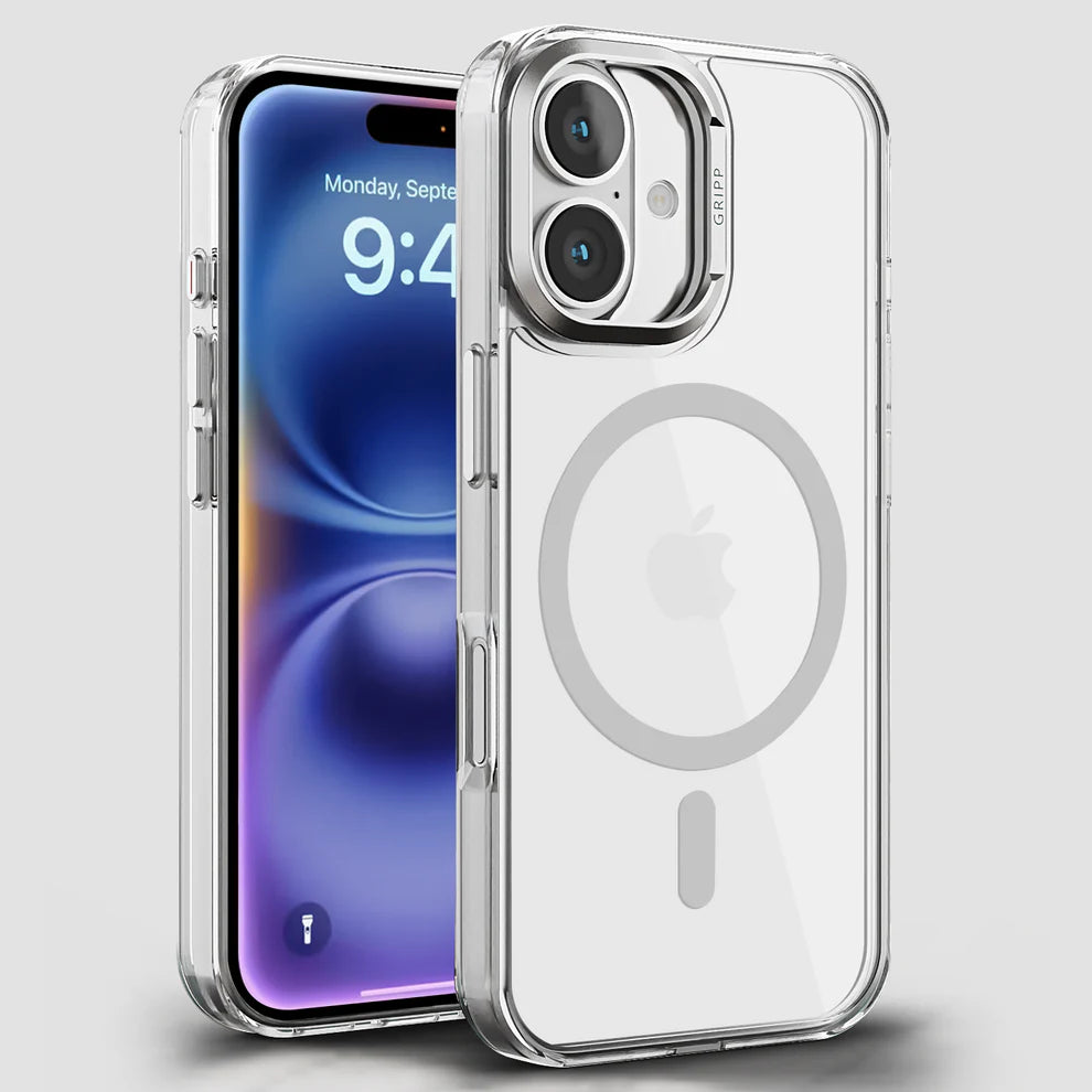 GRIPP Stellar Apple iPhone 16 Plus with MagSafe Case - Transparent