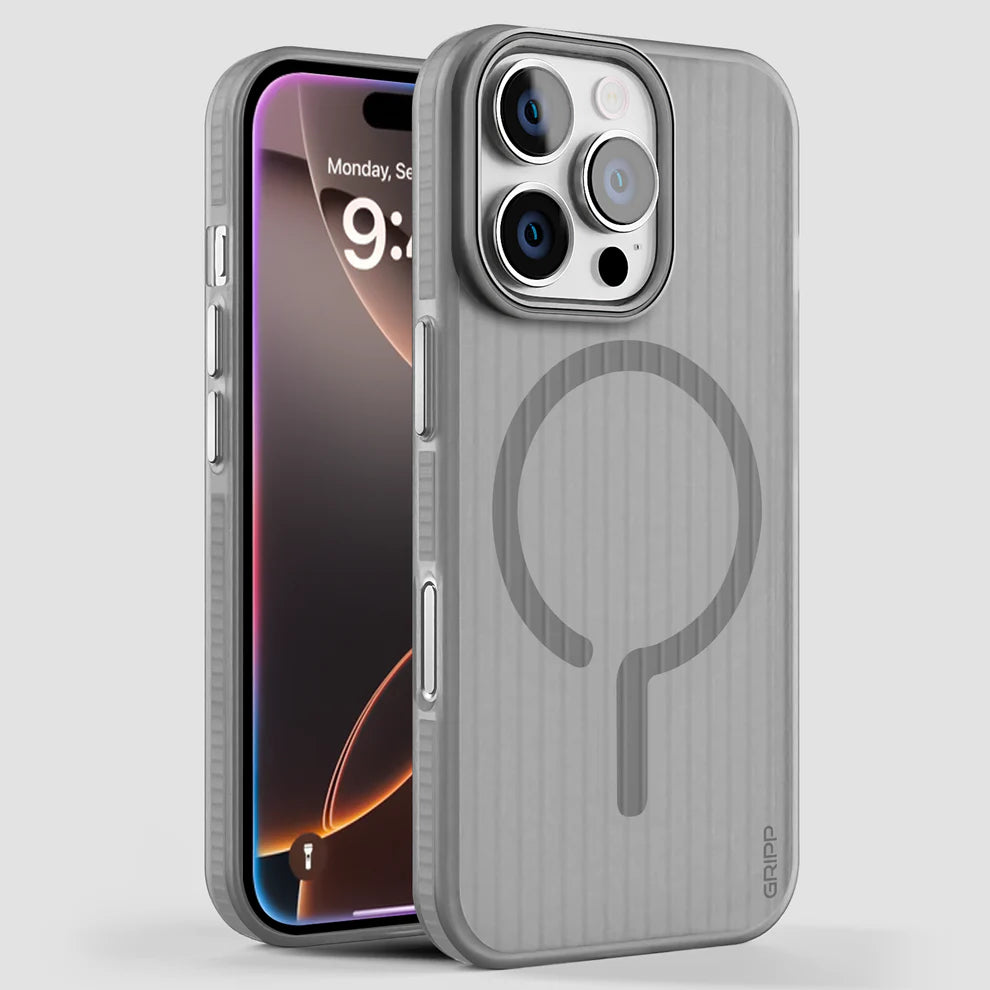 GRIPP Slimfit Apple iPhone 16 Pro with MagSafe Case - Grey
