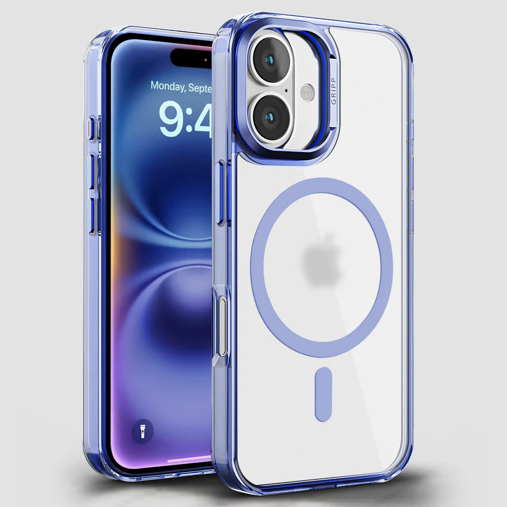 GRIPP Stellar Apple iPhone 16 Plus with MagSafe Case - Blue Matte
