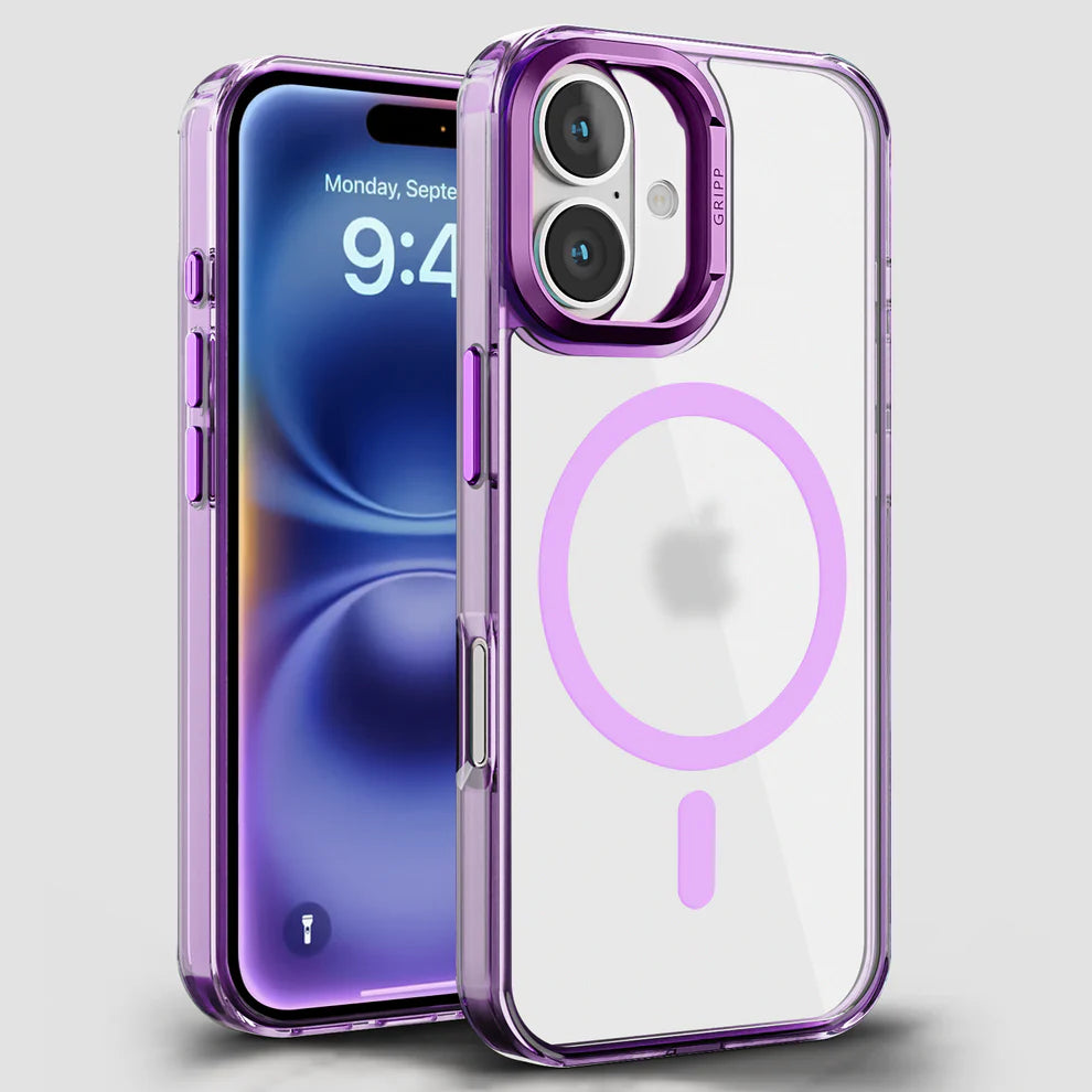 GRIPP Stellar Apple iPhone 16 with MagSafe Case - Pink Matte