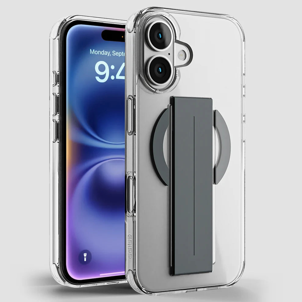GRIPP Holdit Apple iPhone 16 Plus with MagSafe Case - Grey