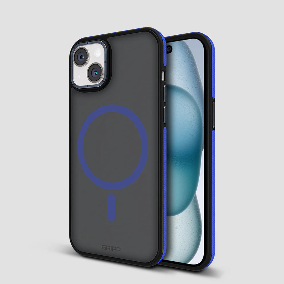 GRIPP Raigor Apple iPhone 15 with MagSafe Case - Blue