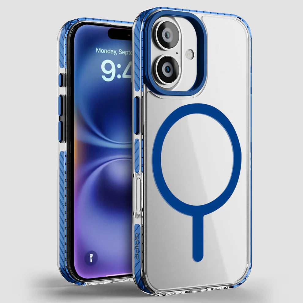 GRIPP Combat Apple iPhone 16 Plus with MagSafe Case - Blue