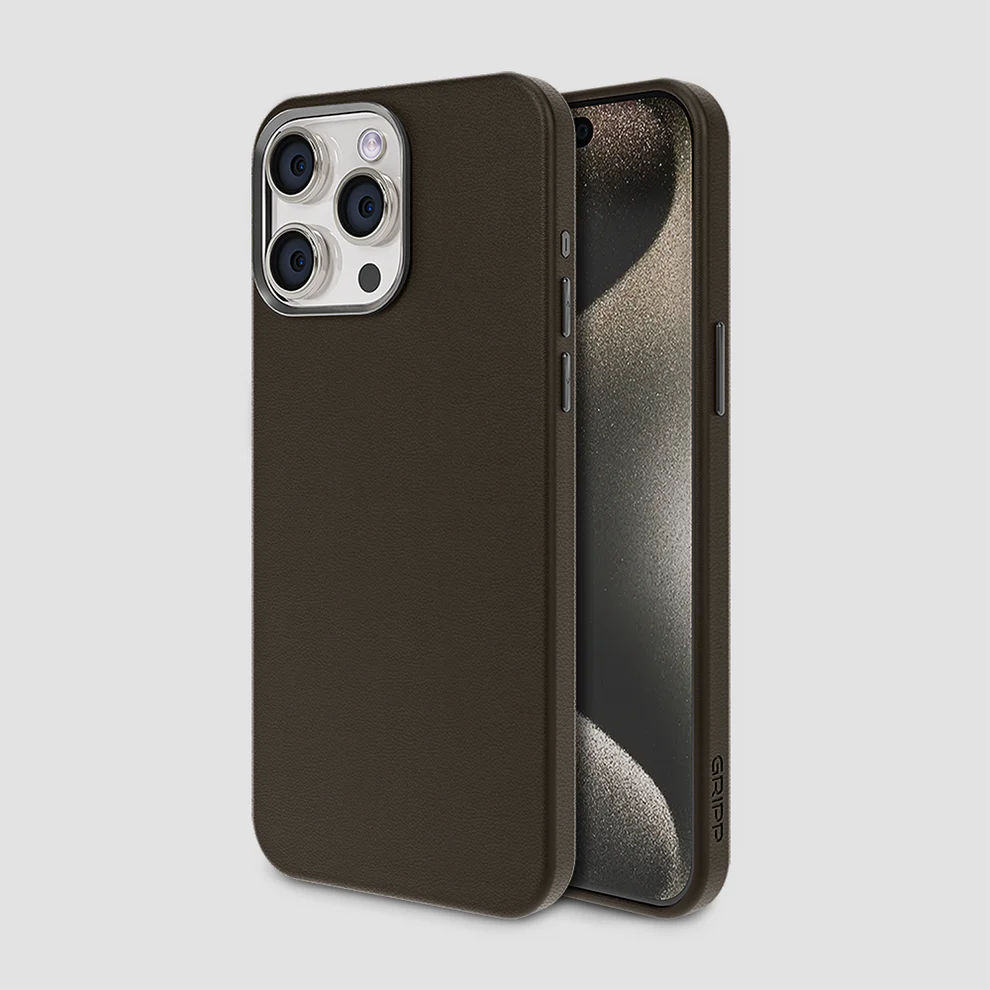 GRIPP Heritage Xtreme Apple iPhone 15 Pro with MagSafe Case - Brown