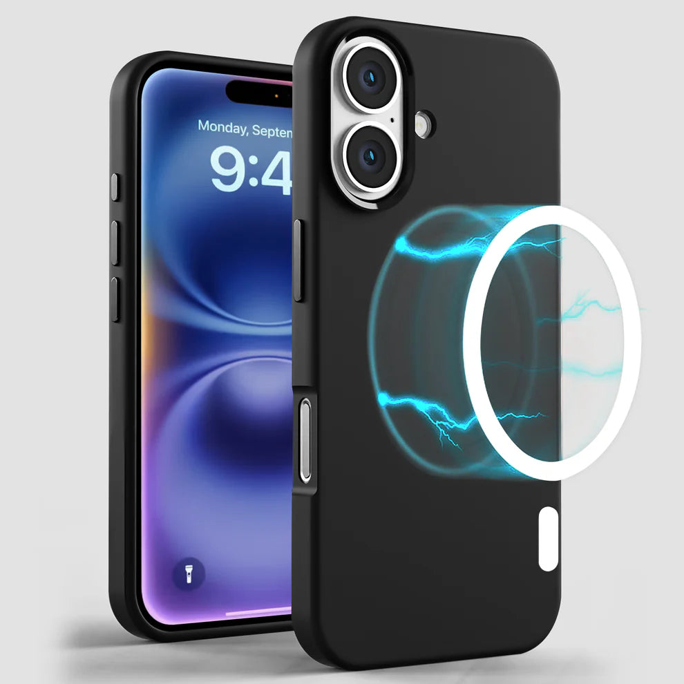 GRIPP Rubon Apple iPhone 16 Plus with MagSafe Case - Black