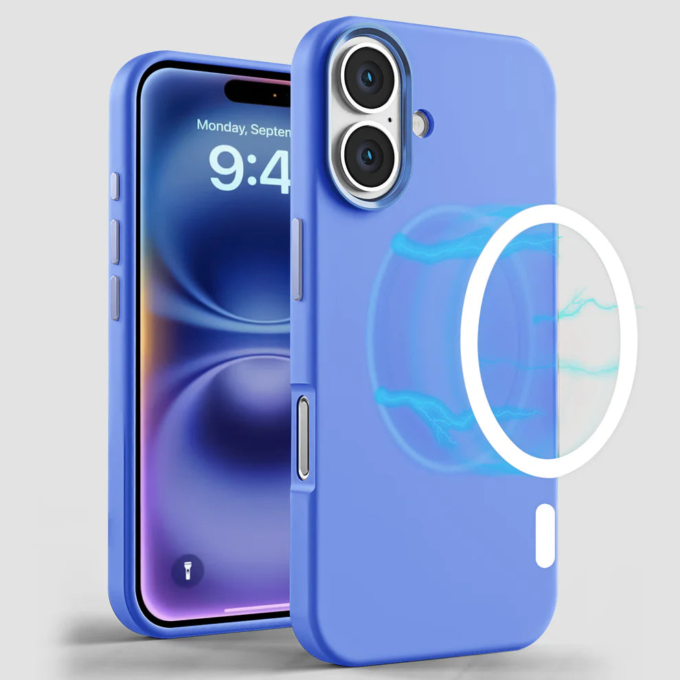 GRIPP Rubon Apple iPhone 16 Plus with MagSafe Case - Blue