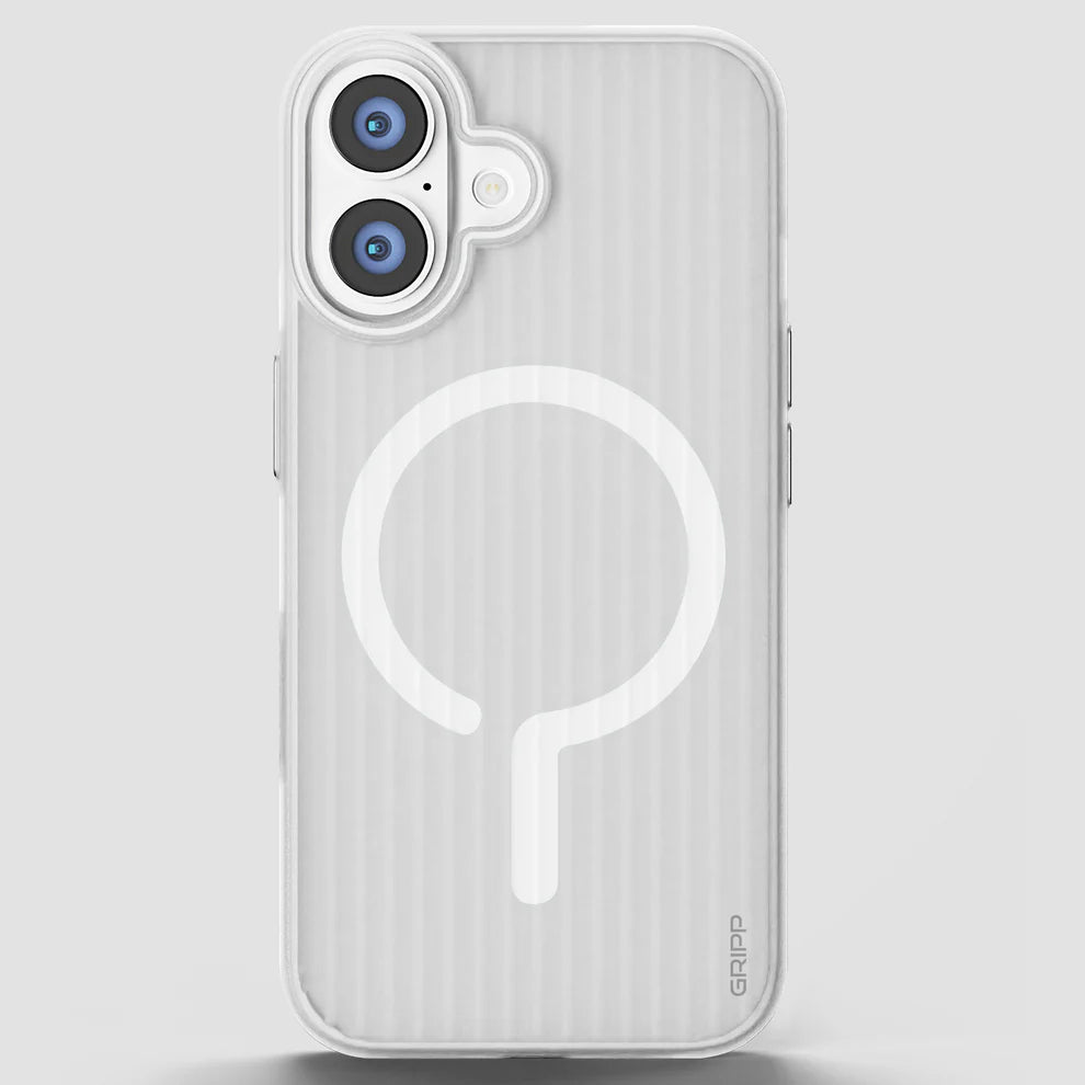 GRIPP Slimfit Apple iPhone 16 with MagSafe Case - White