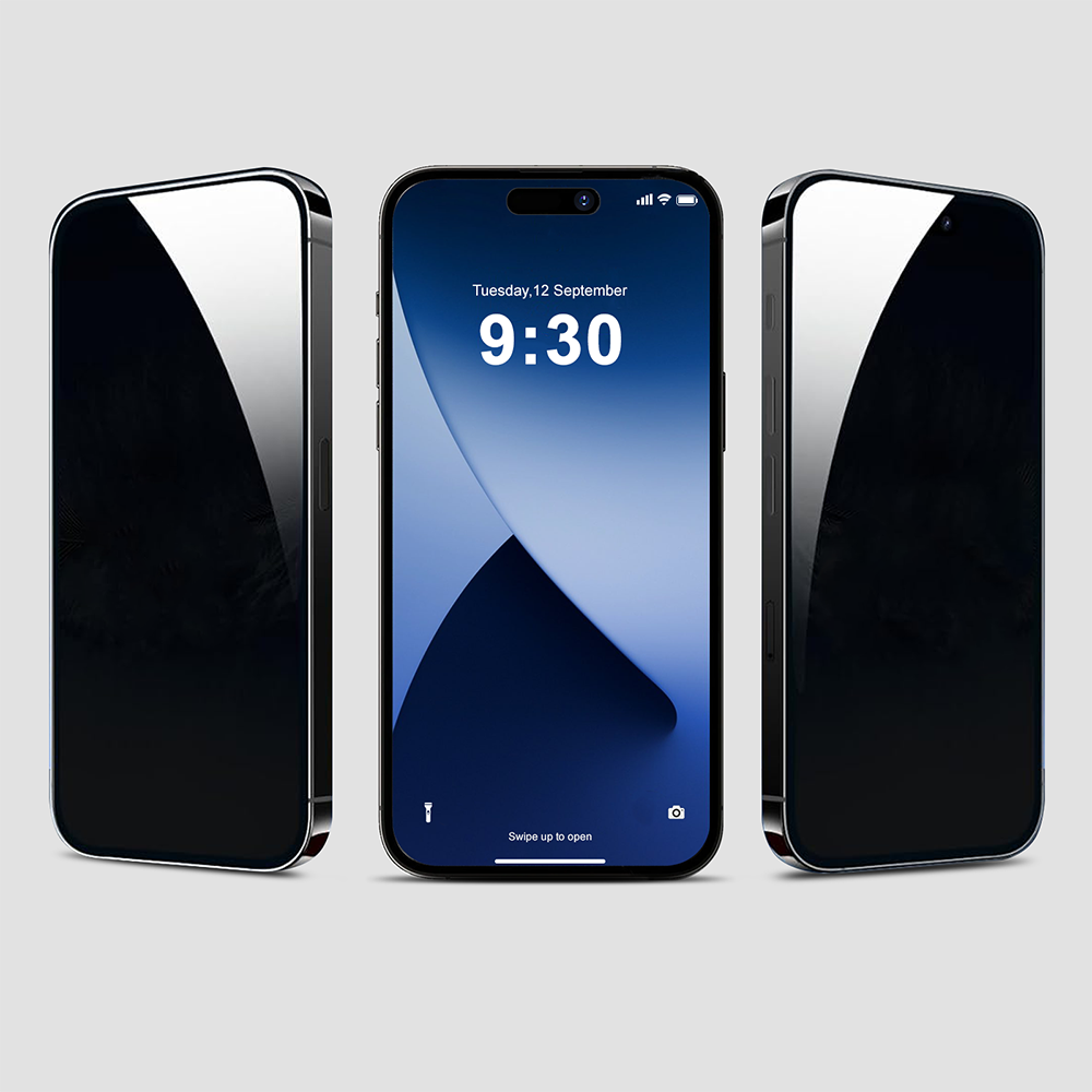 GRIPP Privacy Tempered Glass for Apple iPhone 15