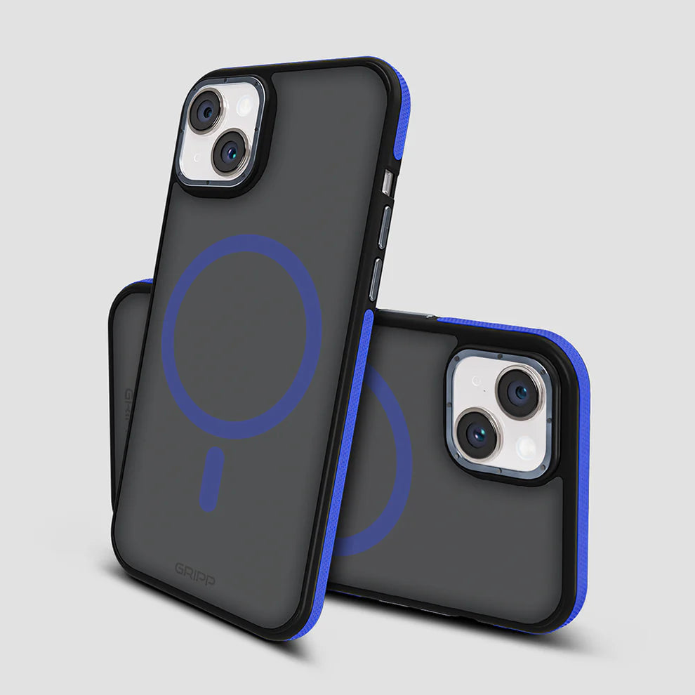 GRIPP Raigor Apple iPhone 15 with MagSafe Case - Blue