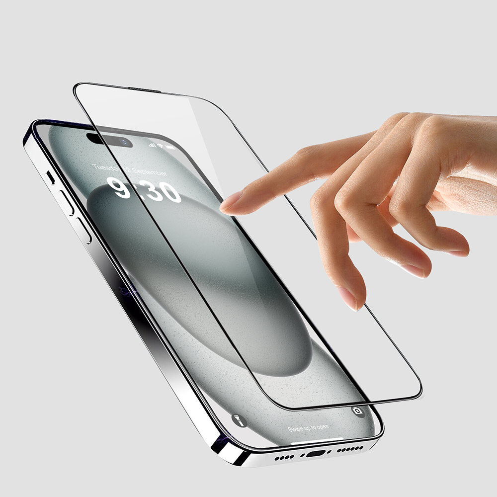 GRIPP Matte Tempered Glass for Apple iPhone 15