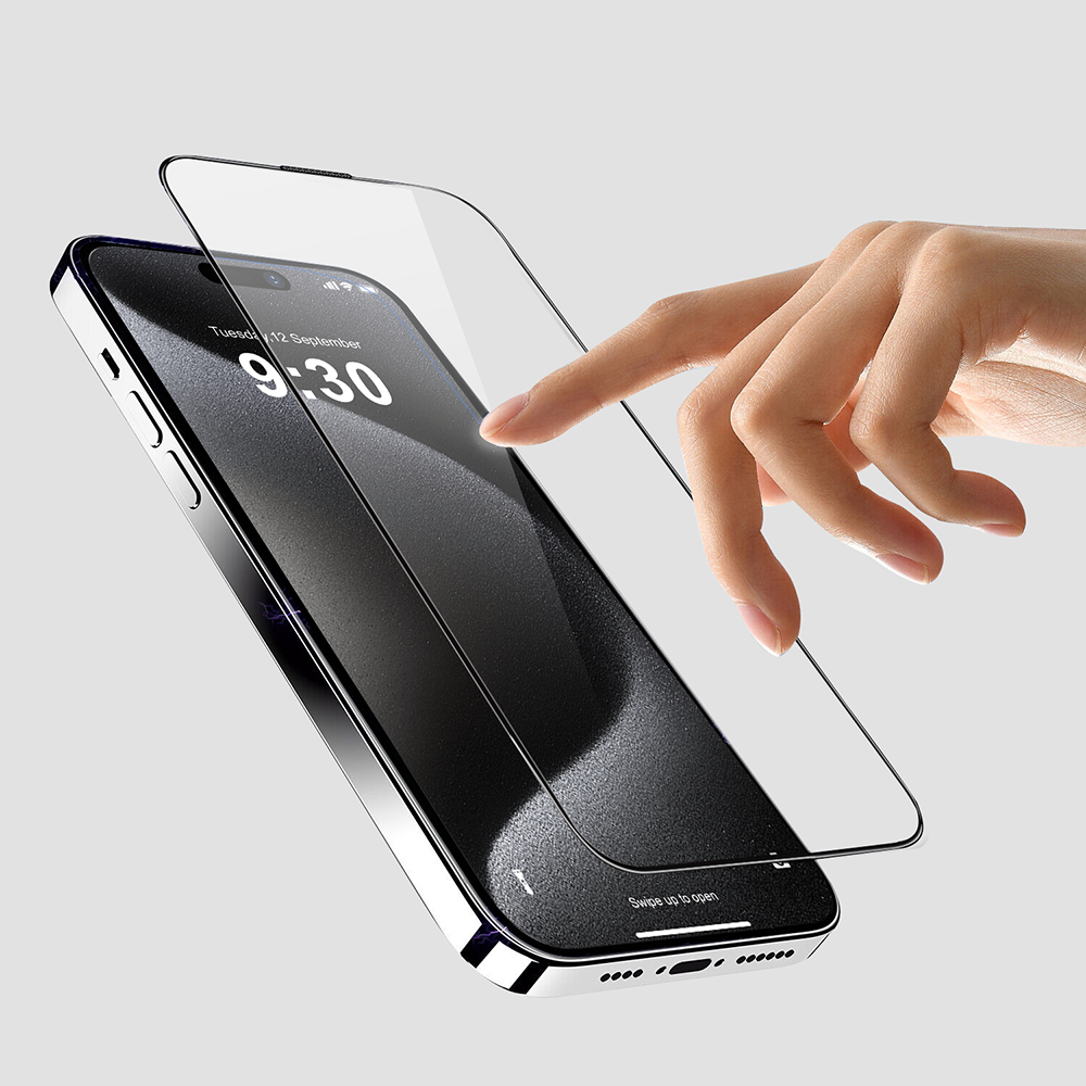 GRIPP Matte Tempered Glass for Apple iPhone 15 Pro