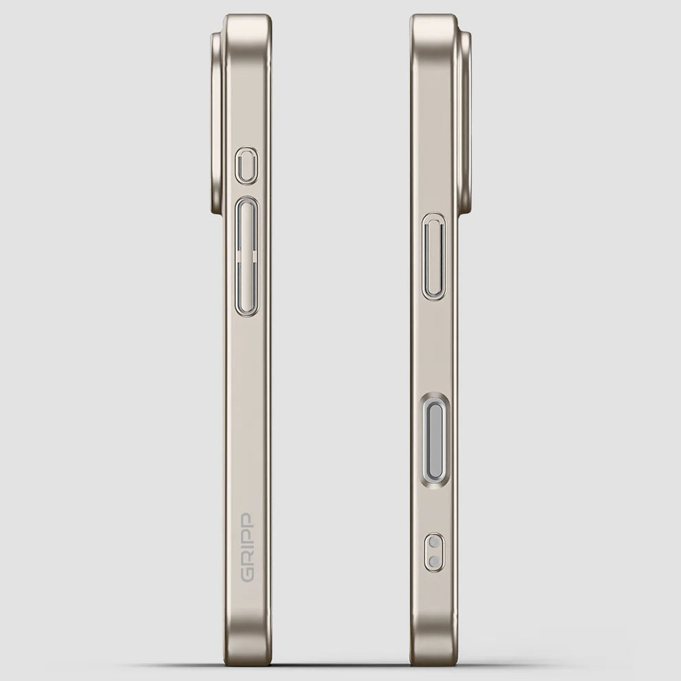 GRIPP Glacier Slim Apple iPhone 16 with MagSafe Case - Natural Titanium