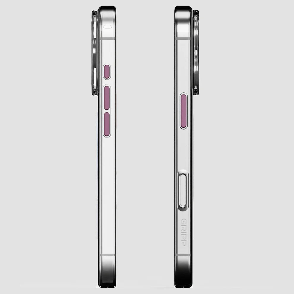 GRIPP Clear Xtreme Apple iPhone 16 with MagSafe Case - Pink