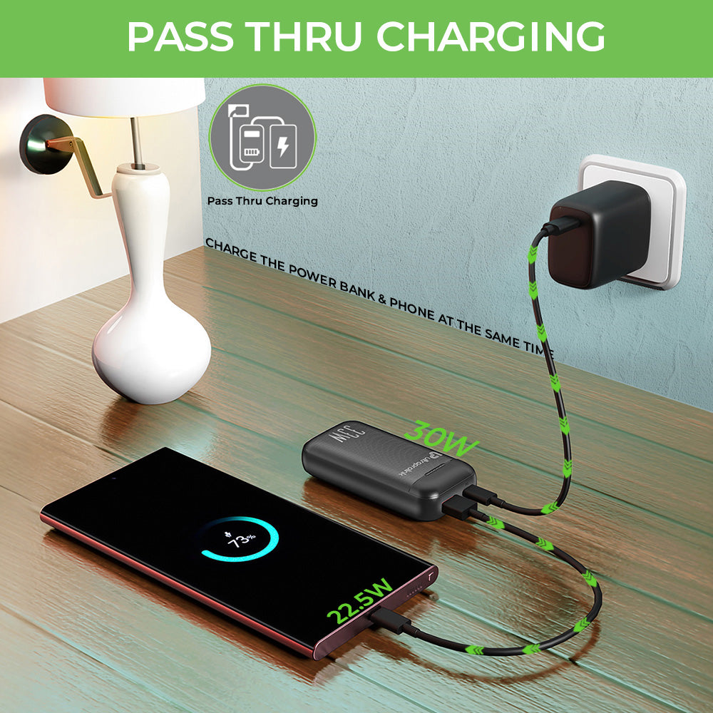 Juice-Up 33W/10,000 mAh Power Bank UM1122BLK