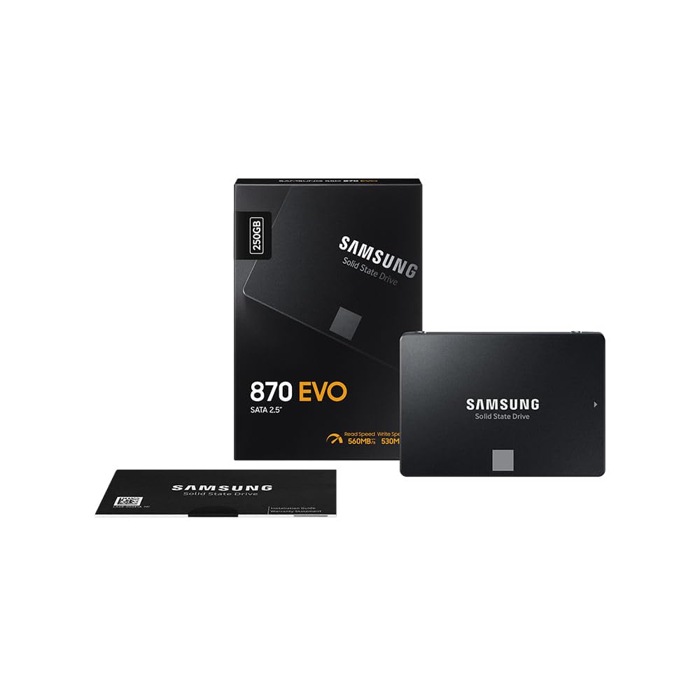 Samsung 870 EVO 500GB SATA 2.5" SSD MZ-77E500BW