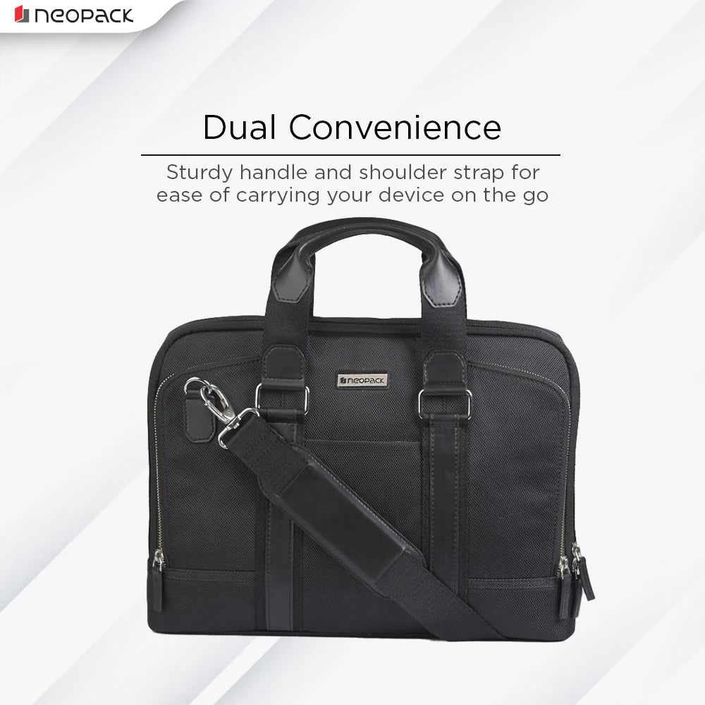 Victor Messenger Bag For Upto 14.2" Macbooks (Black)