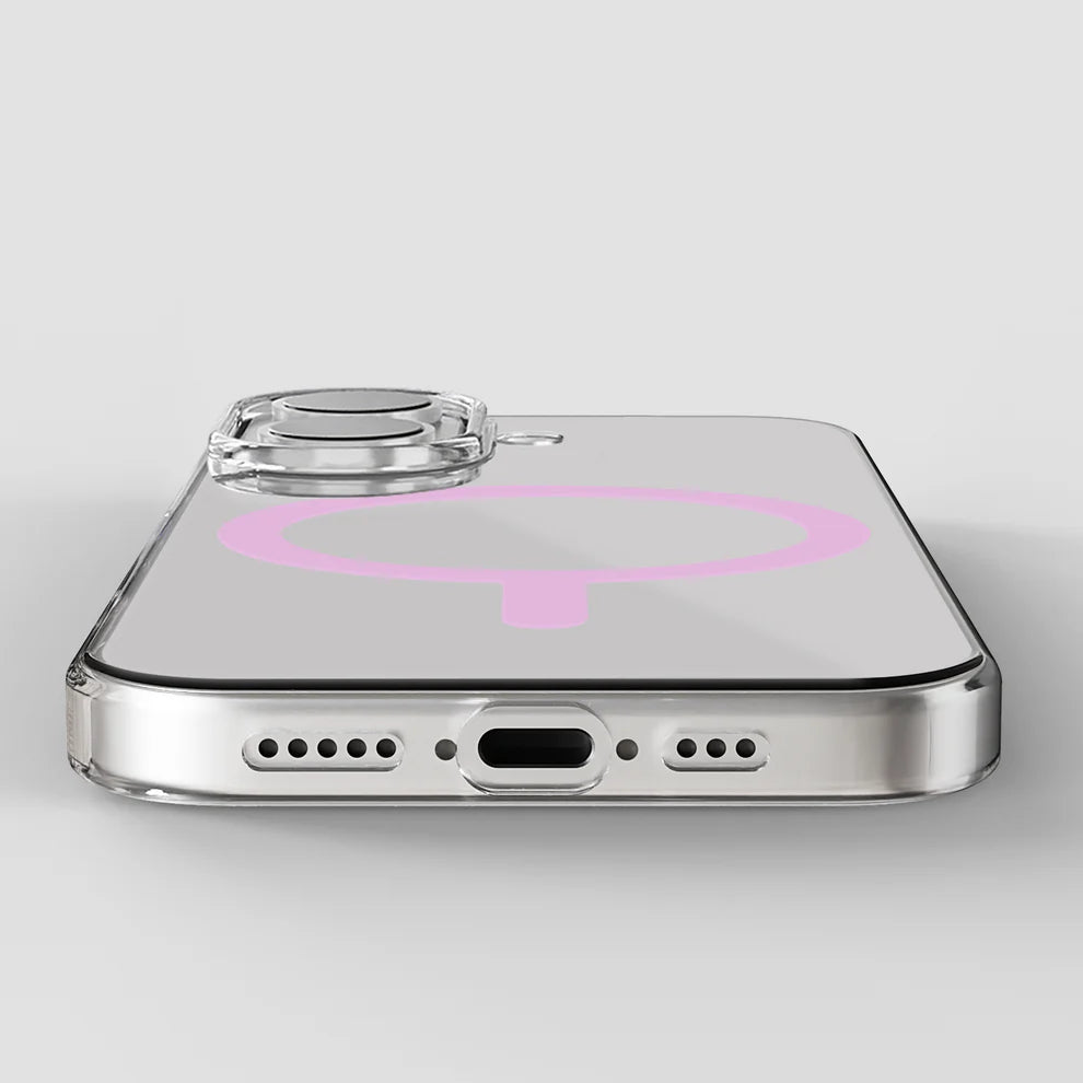GRIPP Clear Xtreme Apple iPhone 16 with MagSafe Case - Pink