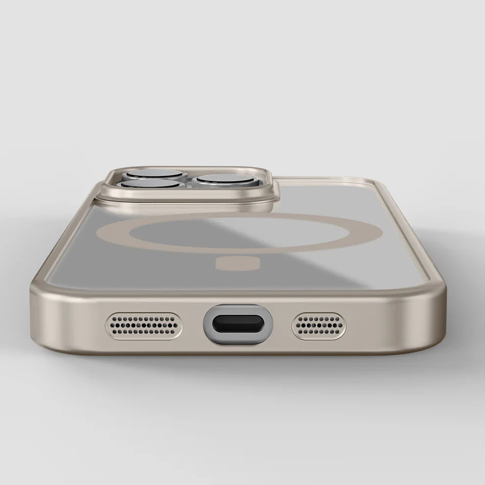 GRIPP Glacier Slim Apple iPhone 16 Pro Max with MagSafe Case - Natural Titanium