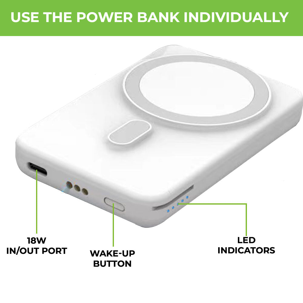 3-in-1 Vylis GO Wireless Dock with Detachable Mag-Safe Power Bank UM1006GO