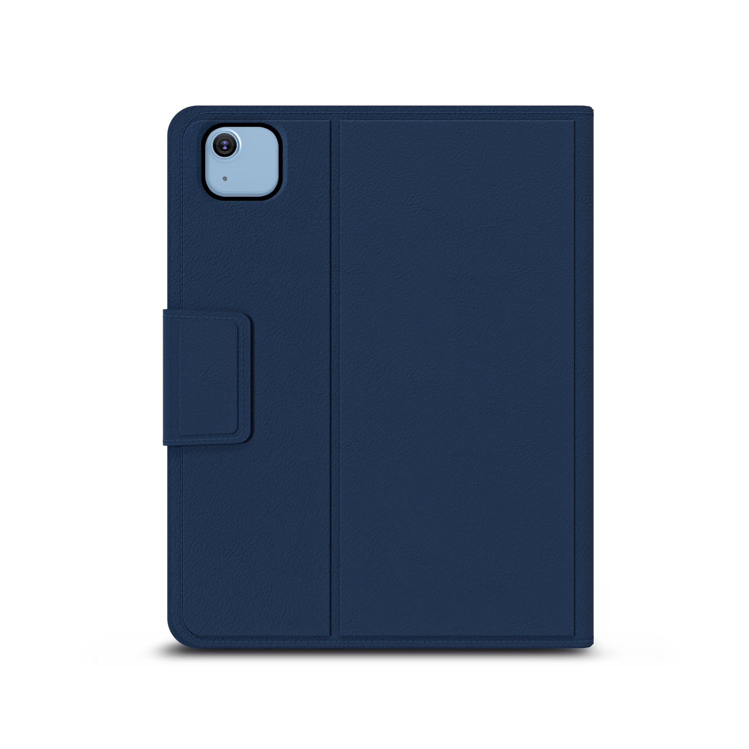 GRIPP Melon Leatherette Texture Case for iPad Air 11 inch (M2/M3) (2024/2025) | iPad Air 10.9" (2020/2022) | iPad Pro 11" (2021/2022) with Pencil Holder, Magnetic Closure - Dark Blue