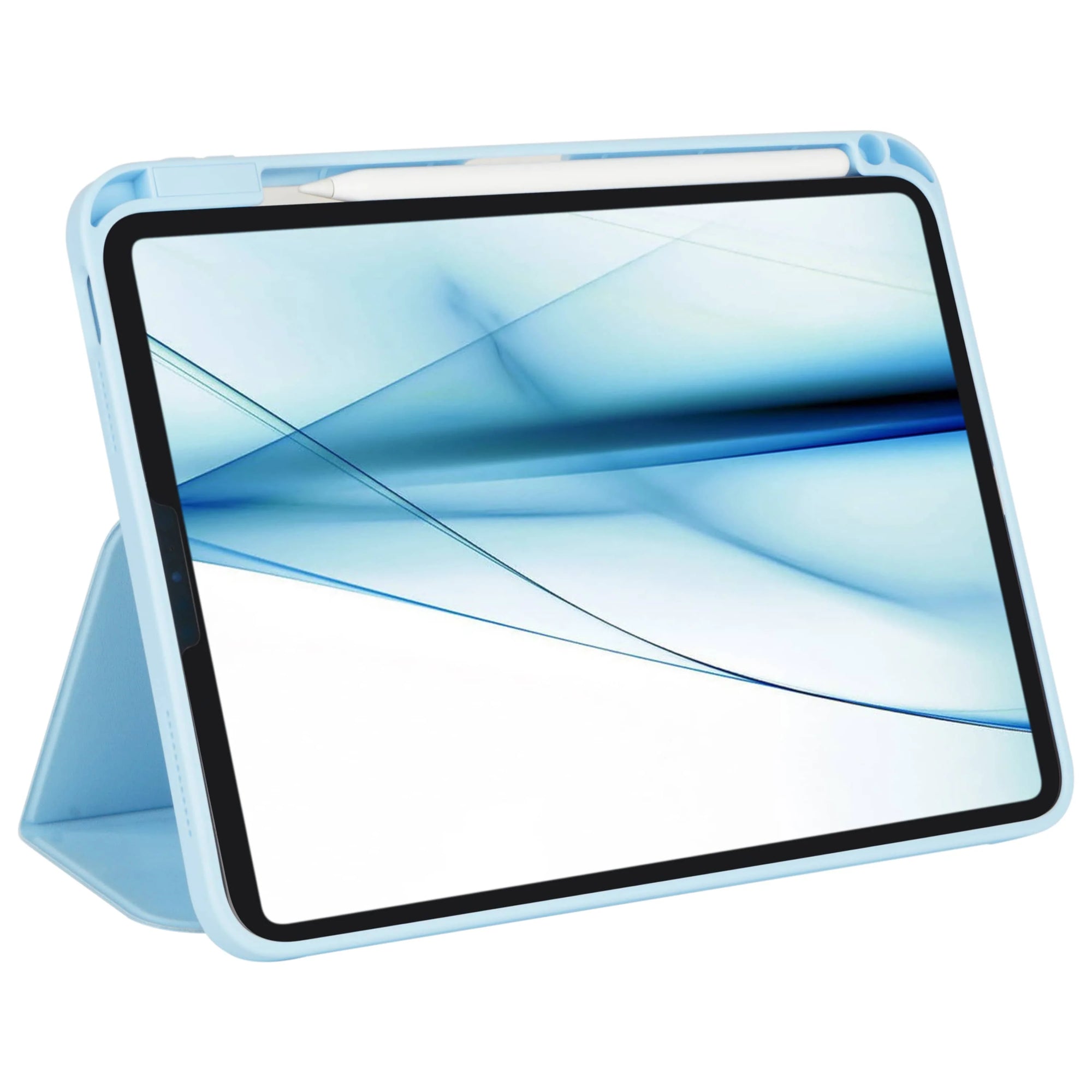Neopack Vista Case With Apple Pencil Holder For IPad Air 10.9", Fits: 4th & 5th Gen & IPad Air 11", Fits: 2024 & 2025 M3 Models (Blue)