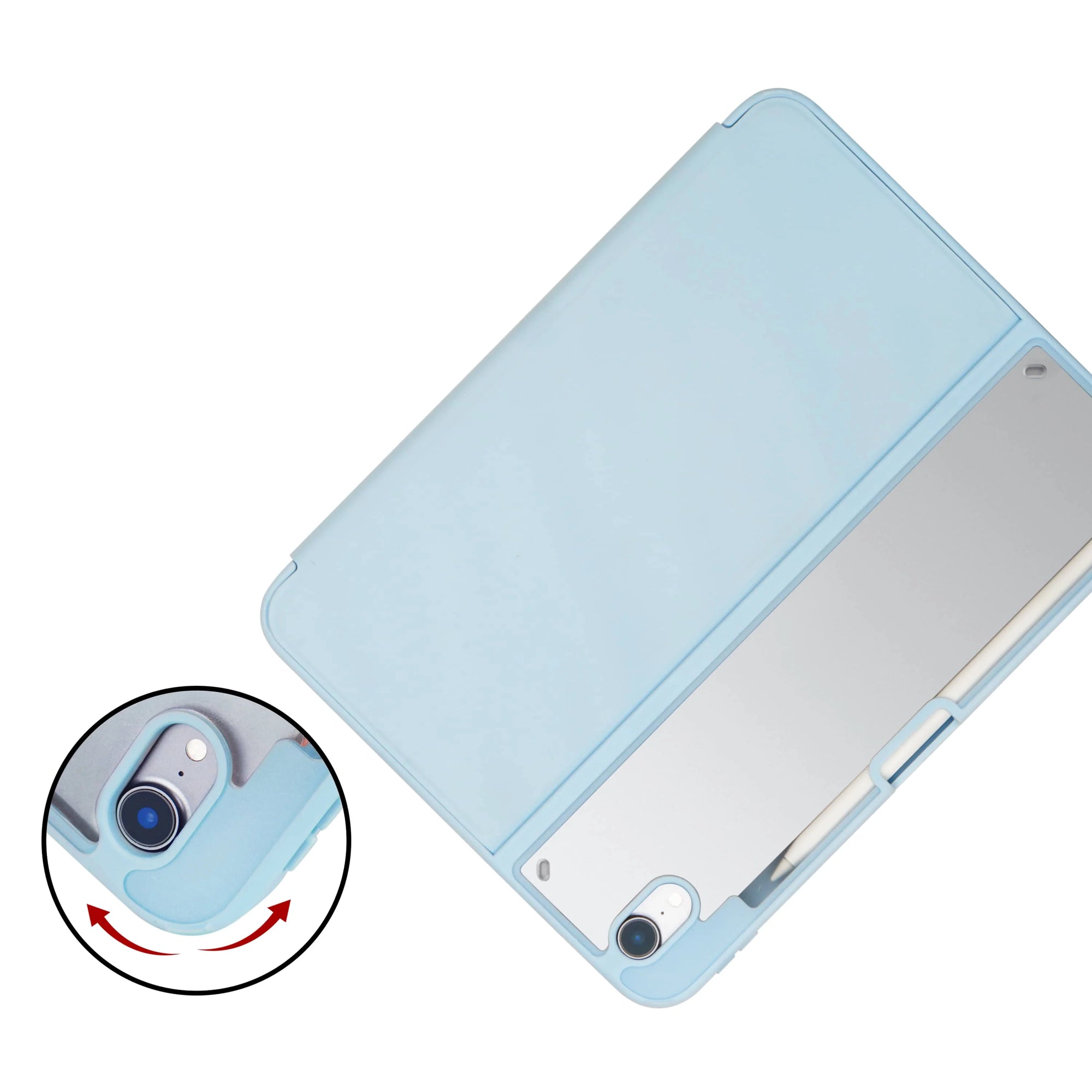 Neopack Vista Case With Apple Pencil Holder For IPad Air 10.9", Fits: 4th & 5th Gen & IPad Air 11", Fits: 2024 & 2025 M3 Models (Blue)