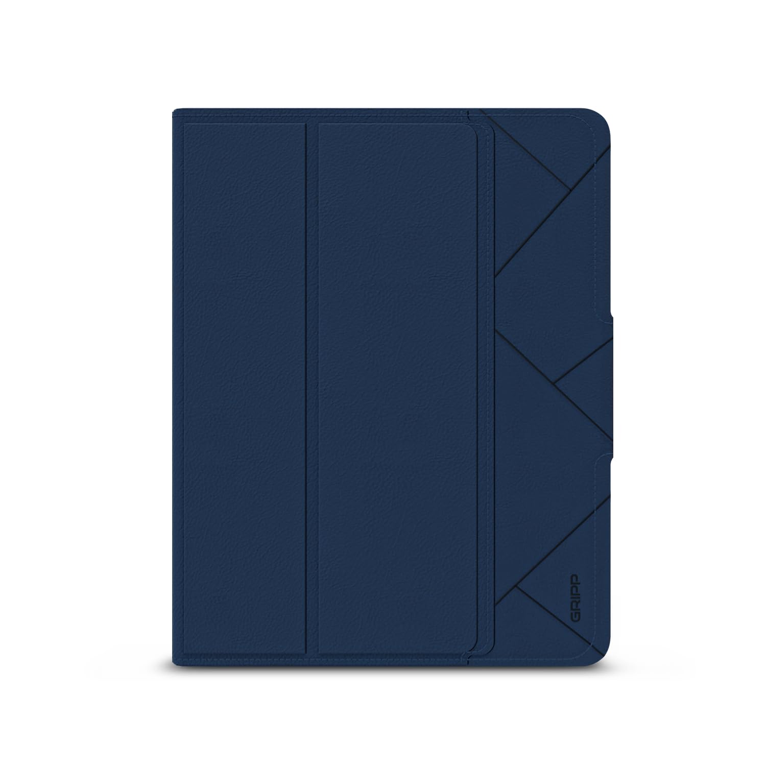 GRIPP Melon Leatherette Texture Case for iPad Air 11 inch (M2/M3) (2024/2025) | iPad Air 10.9" (2020/2022) | iPad Pro 11" (2021/2022) with Pencil Holder, Magnetic Closure - Dark Blue