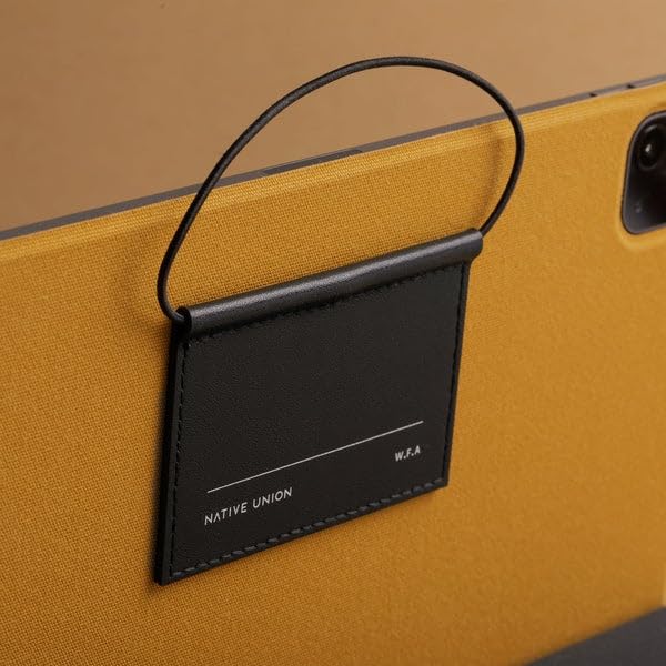 Native Union Folio for iPad Pro (12.9”) The Minimalist iPad Folio with a Button-and-String Design Kraft