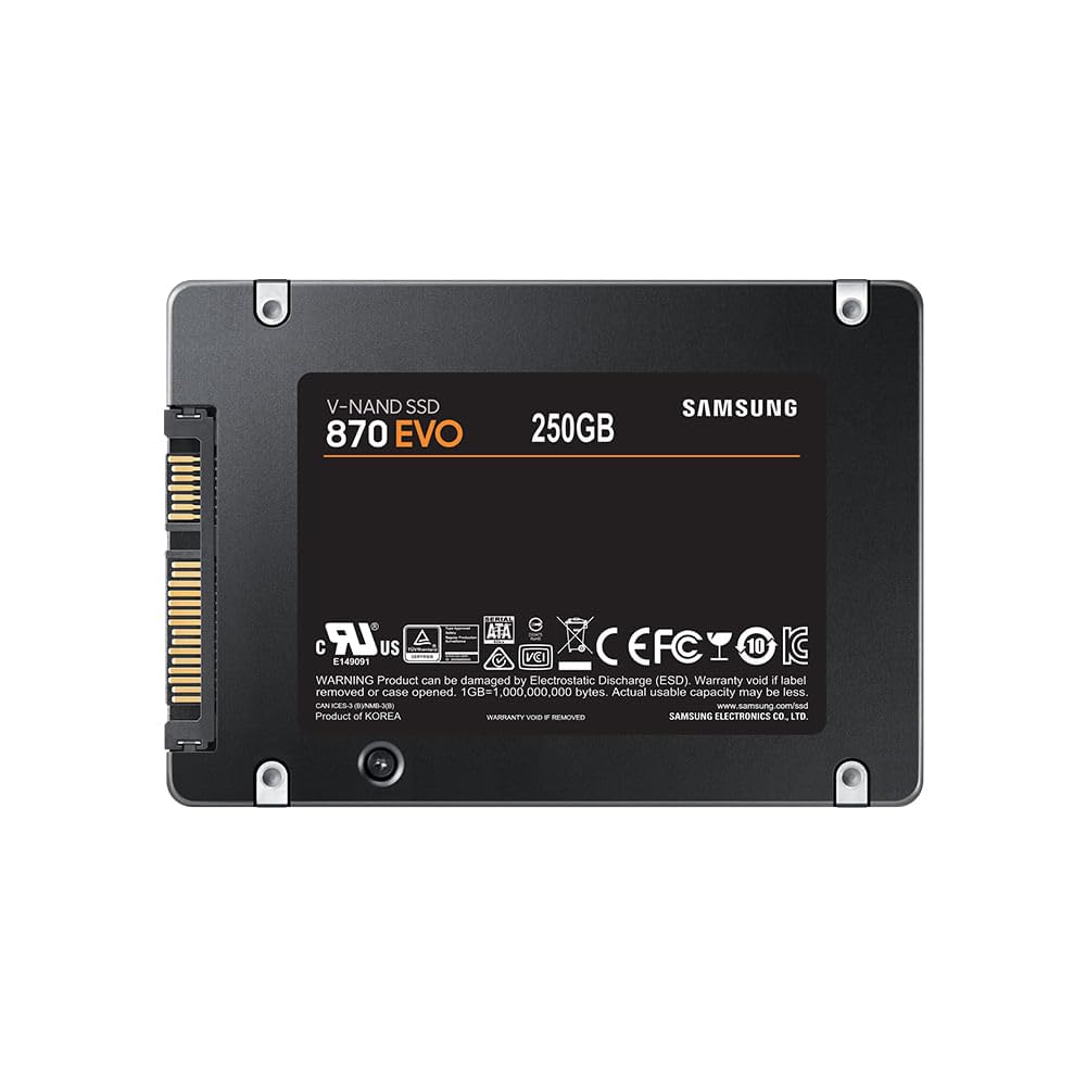 Samsung 870 EVO 500GB SATA 2.5" SSD MZ-77E500BW