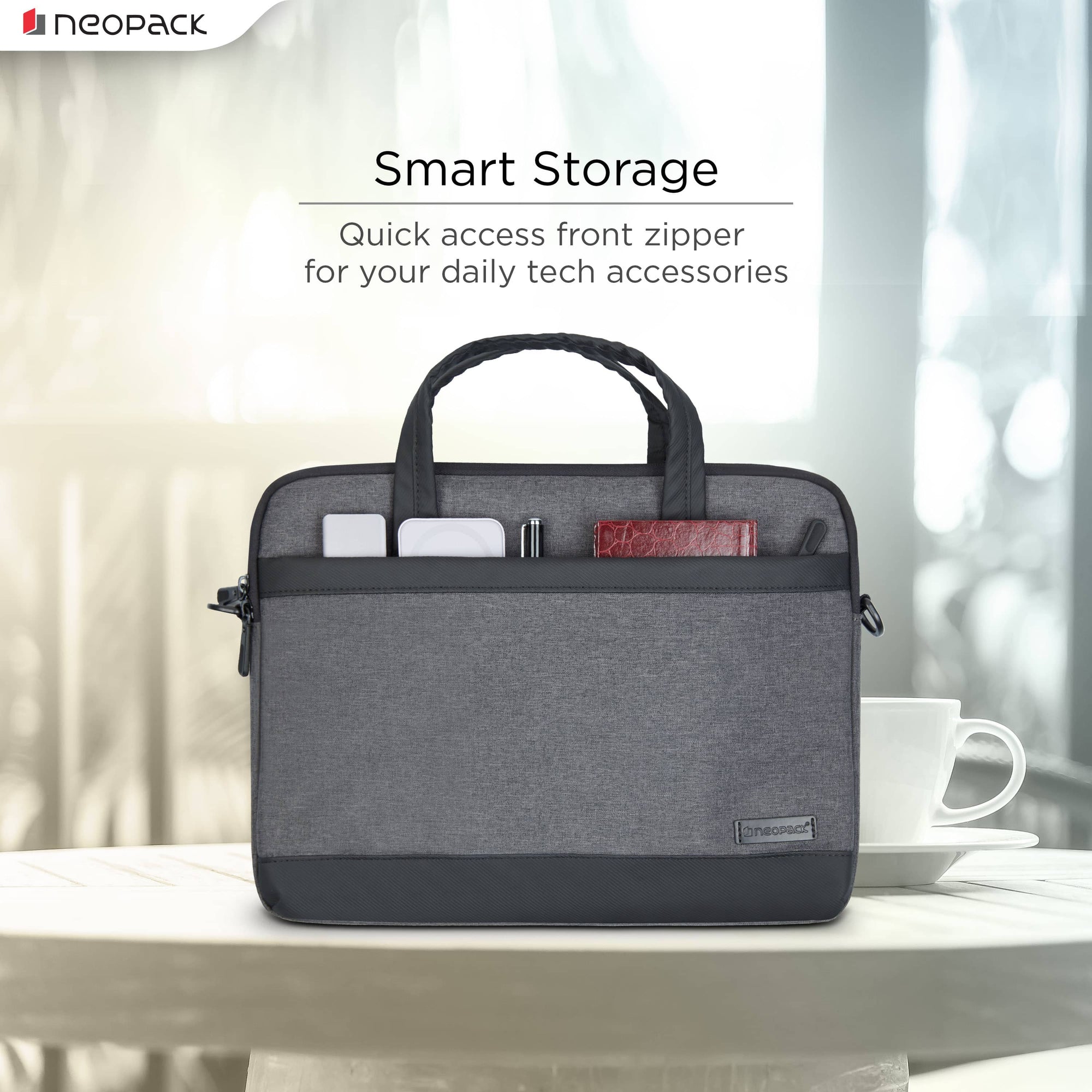 Neopack Oxford Sleeves For Upto 16.2" Macbooks (Black)