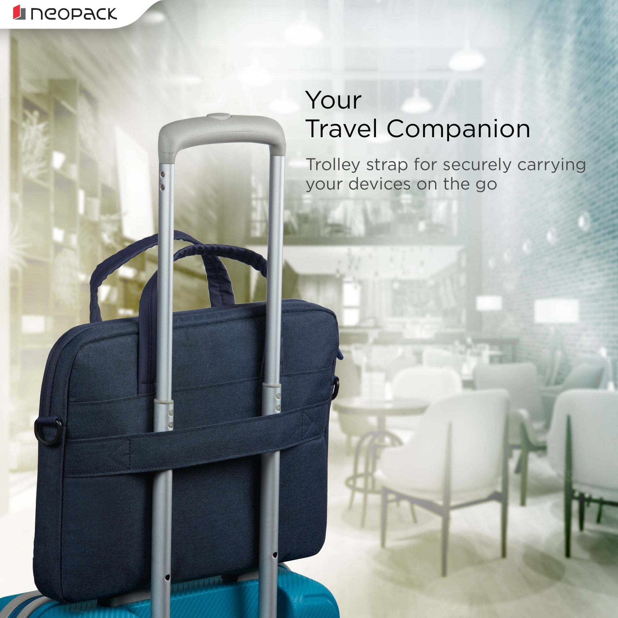 Neopack Oxford Sleeves For Upto 14.2" Macbooks (Navy Blue)