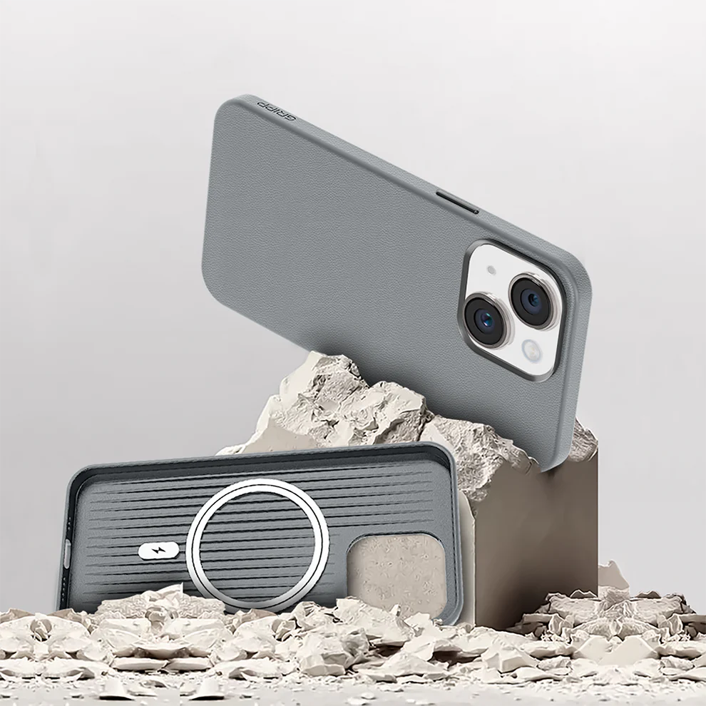 GRIPP Heritage Xtreme iphone 15 (6.1") with Magsafe Case - Grey