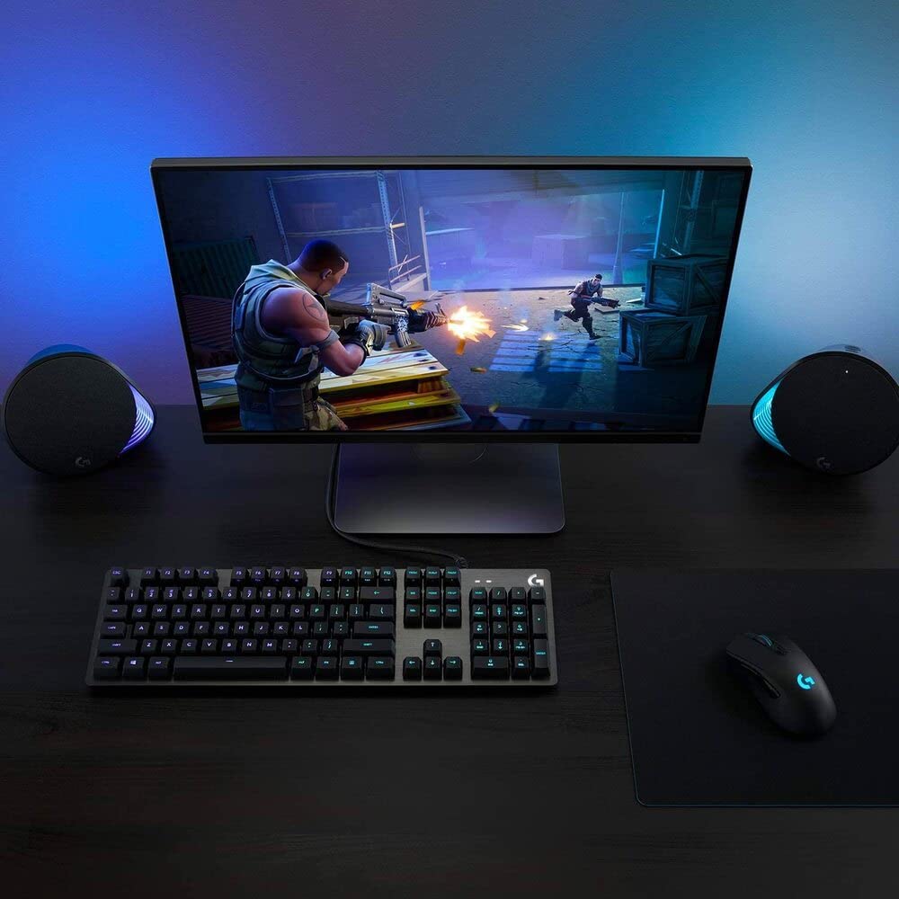 Logitech G512 CARBON LIGHTSYNC RGB Mechanical Keyboard GX Brown