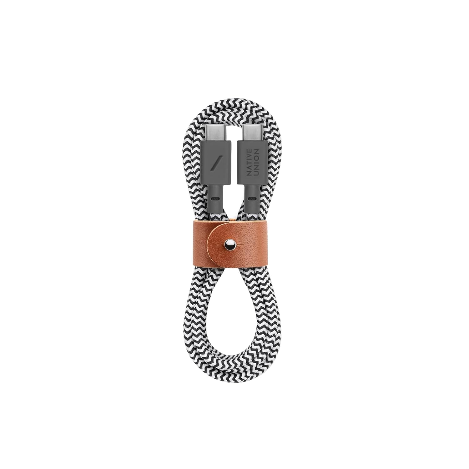 Native Union BELT-C-ZEB-2-NP,BELT CABLE-TYPE-C-C-ZEBRA-1.2M