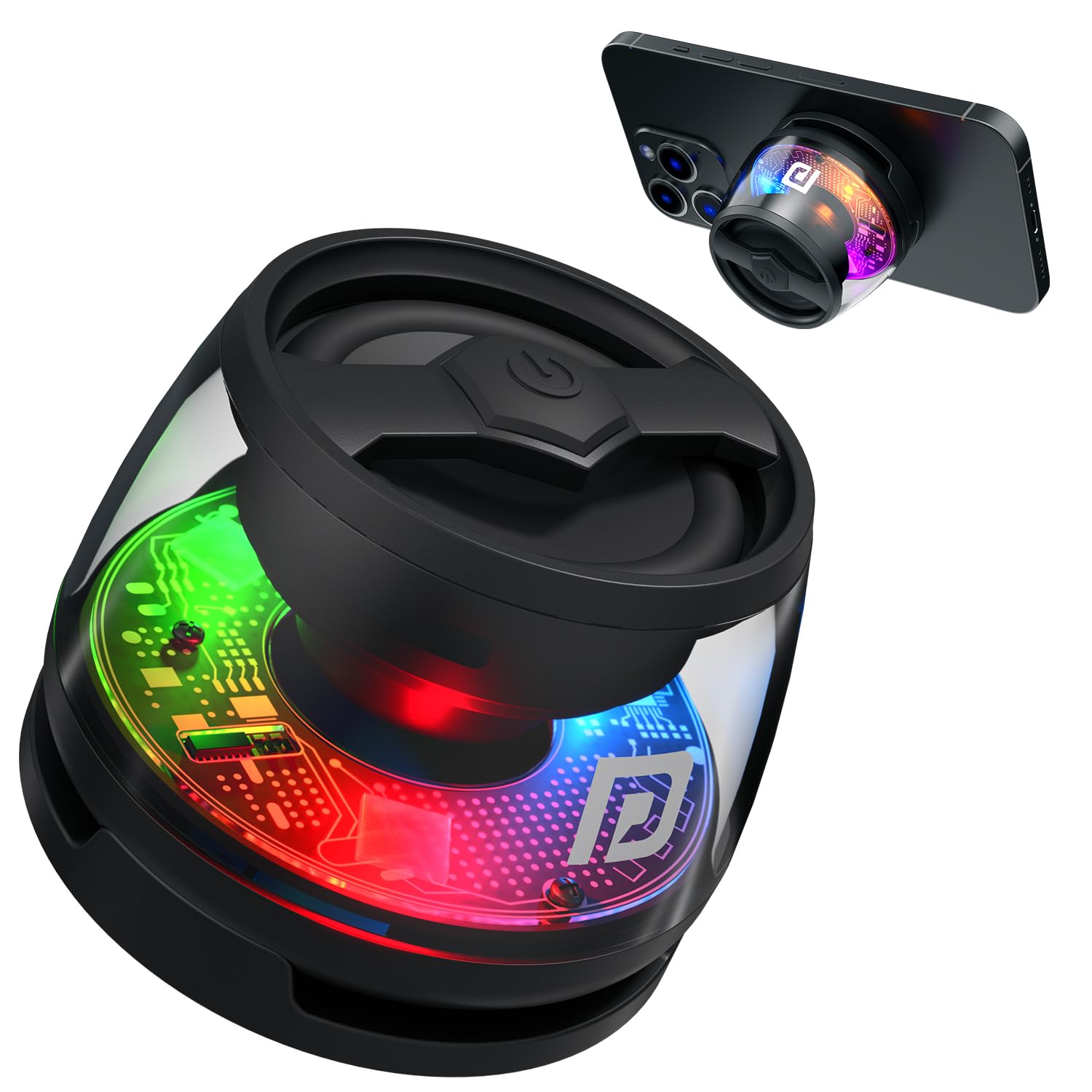 Portronics Nadya 6W Magnetic Bluetooth Speaker with MagSafe Mobile Stand