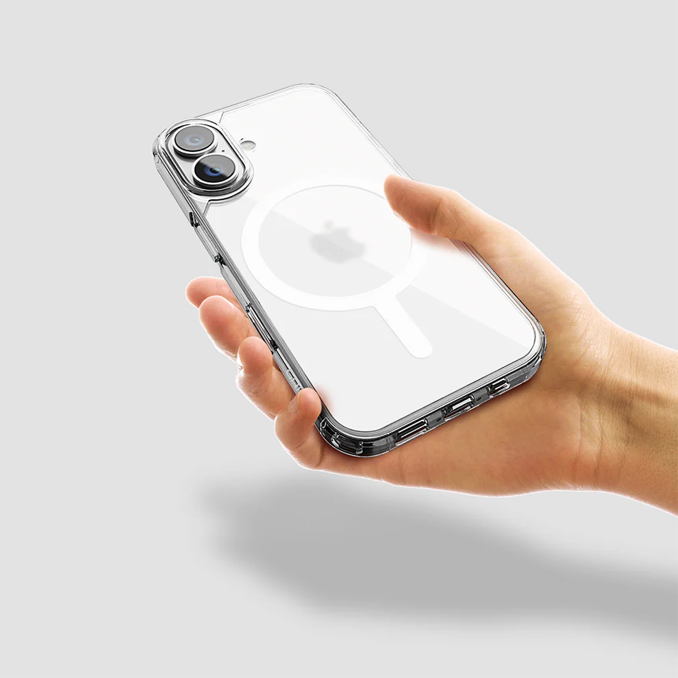 GRIPP Ice Frost Apple iPhone 16 Plus with MagSafe Case - Clear Frost
