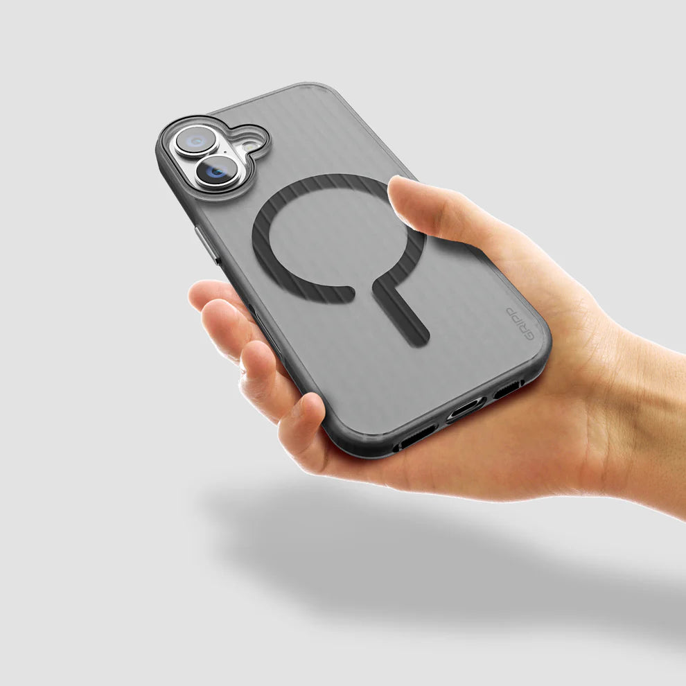 GRIPP Slimfit Apple iPhone 16 with MagSafe Case - Black