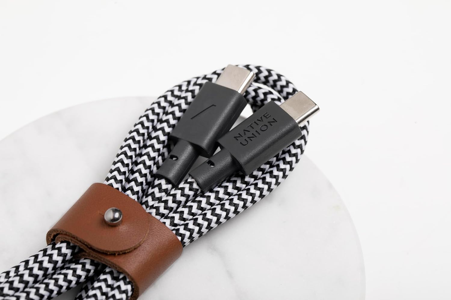 Native Union BELT-C-ZEB-2-NP,BELT CABLE-TYPE-C-C-ZEBRA-1.2M