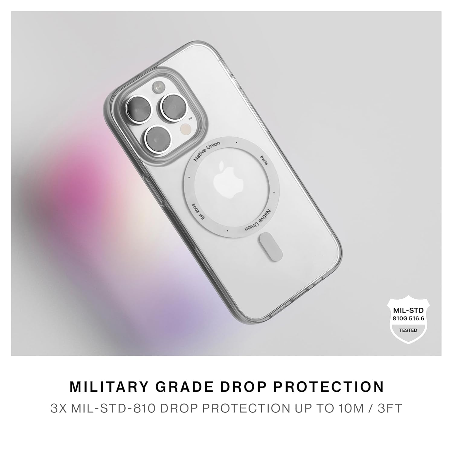 NATIVE UNION (RE)CLEAR CASE FOR IPHONE 16 PRO TRANSPARENT