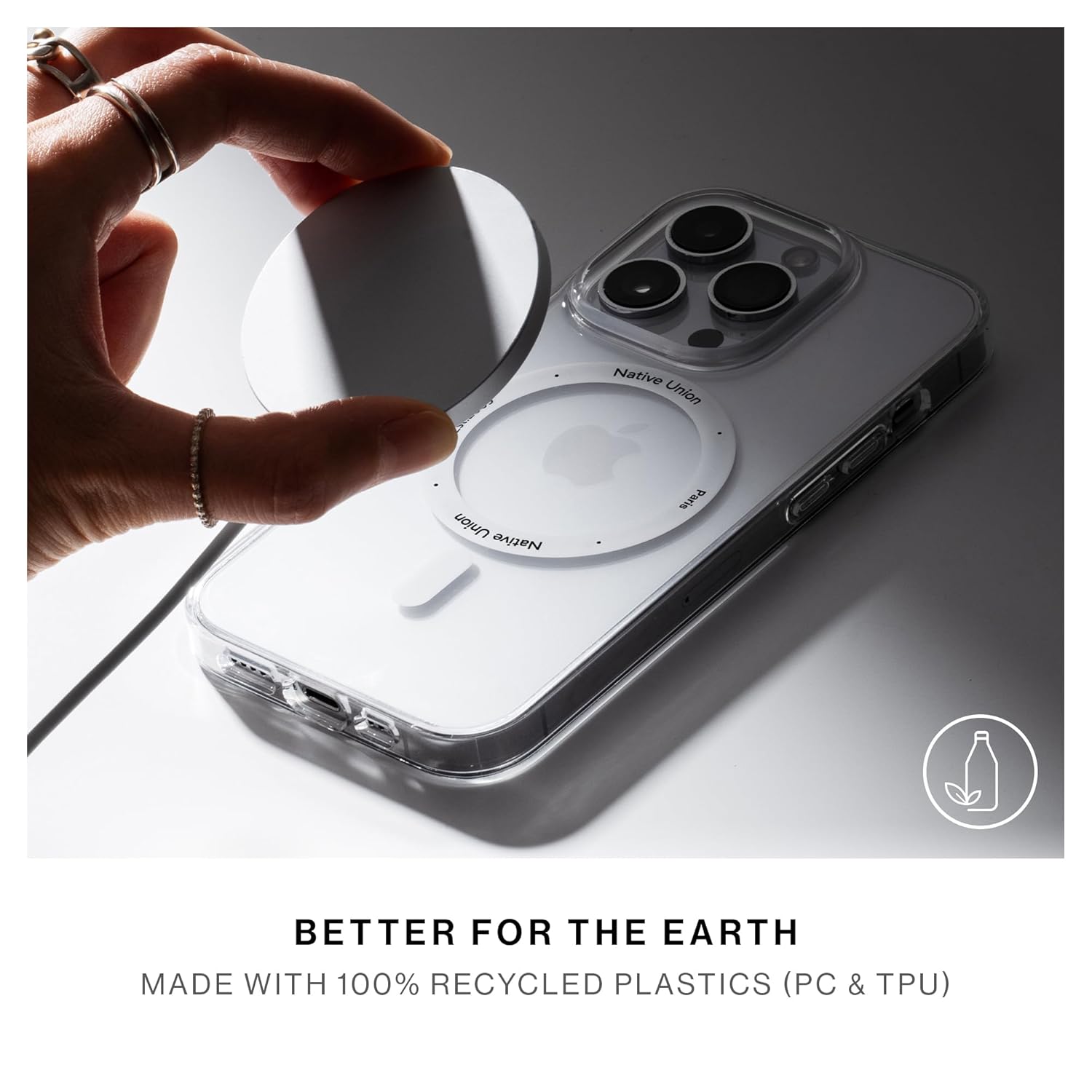 NATIVE UNION (RE)CLEAR CASE FOR IPHONE 16 PRO TRANSPARENT