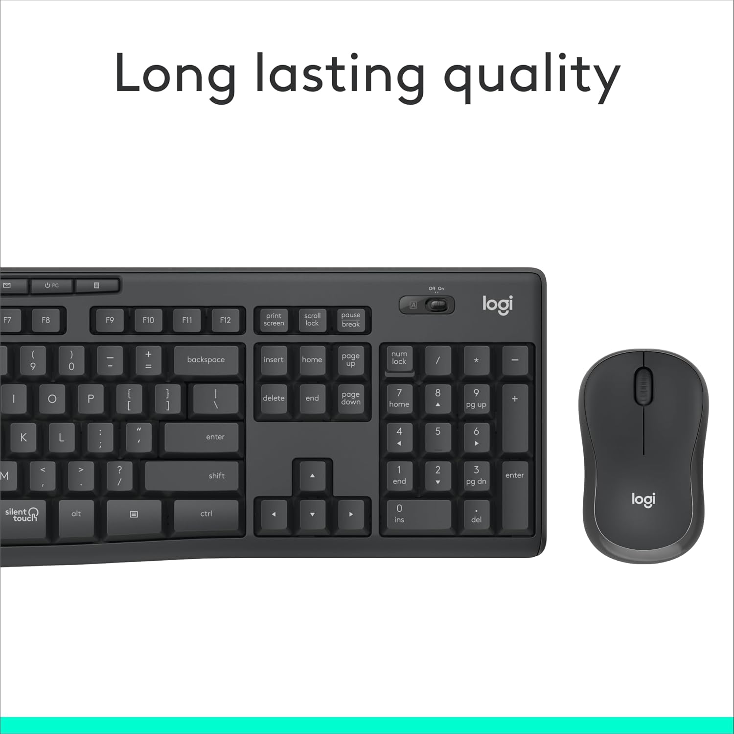 Logitech MK295 Silent Wireless Combo KB+Mouse